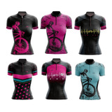 Camisa De Ciclismo Feminina Mtb Roupa