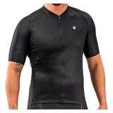 Camisa De Ciclismo Free Force Start All Fit Black Masculino