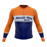 Camisa De Ciclismo Marcio May Sport Manga Longa Deep Vintage