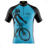 Camisa De Ciclismo Masculino Pro Tour Bike Proteção Uv 50