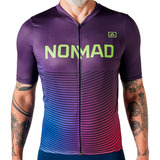 Camisa De Ciclismo Nomad Core Jersey Neon Masculina
