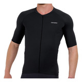 Camisa De Ciclismo Triway Sports Endurance Pure Black Masc