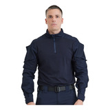 Camisa De Combate Combat Shirt Leader Invictus Azul Marinho