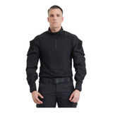 Camisa De Combate Combat Shirt Leader Invictus Preta