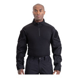 Camisa De Combate Combat Shirt Leader Invictus Preta