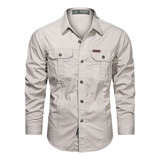Camisa De Combate Tática Woodland Militar Rip Stop Airsoft