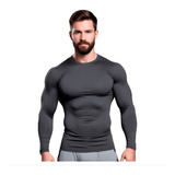 Camisa De Compressão Manga Longa Prot Solar Uv Dry Extreme T