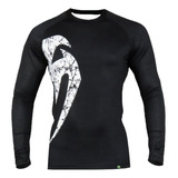Camisa De Compressão Rashguard Venum Giant Classic Black