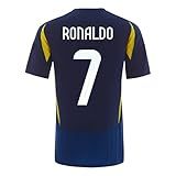 Camisa De Futebol Ronaldo N 7 2024 25 GG Azul Azul GG