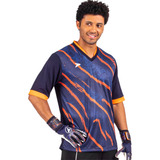 Camisa De Goleiro Manga Curta Poker Sublimada Fenix 04452