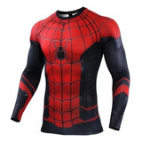 Camisa De Manga Comprida Spider man