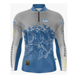 Camisa De Pesca C Proteção Solar Uv50 King Tucunare Brasil