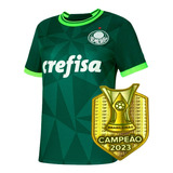 Camisa De Time Palmeiras Patch Campeao
