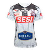 Camisa De Vôlei Do Sesi Bauru Time Feminino 2024 25 Babylook