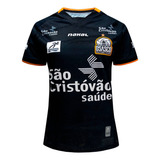 Camisa De Vôlei Osasco 2024 25 Preta Feminina
