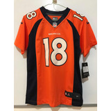 Camisa Denver Broncos Home Infantil Nike Nfl Peyton Manning