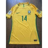 Camisa Do Brasil 14 R Caio Usada Na Copa América Centenário