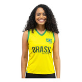 Camisa Do Brasil Vôlei Feminina