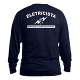 Camisa Eletricista Trabalho Uniforme