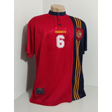 Camisa Espanha 1996 Eurocopa Hierro