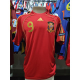 Camisa Espanha Euro 2008 Fernando Torres 9 Oficial