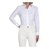 Camisa Feminina Dudalina Ml Luxury Slim Branca - 530103