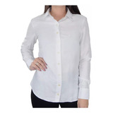 Camisa Feminina Dudalina Ml Slim Regular Branca - 530103