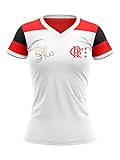 Camisa Feminina Flamengo Zico Retro Mundial