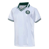 Camisa Feminina Palmeiras Retrô 1998 Branca Licenciada Betel