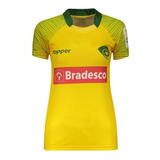 Camisa Feminina Rugby Seleção Brasil Topper I Home 2017   Nf