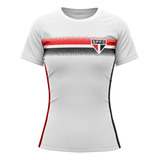 Camisa Feminina São Paulo Futebol Clube Tricolor Oficial