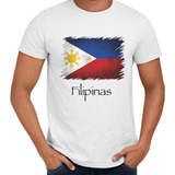 Camisa Filipinas Bandeira Pais