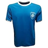 Camisa Finlândia 1970 Liga Retrô Azul