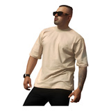 Camisa Fio 30 1 Camiseta Lisa Oversized Streetwear Rap Trap