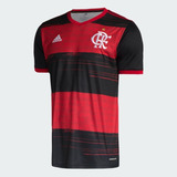 Camisa Flamengo adidas Jogo I Rubro negra 2020 2021 Ew1510