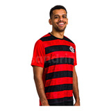 Camisa Flamengo Adulto Rubro negro Oficial Masculina Mengão