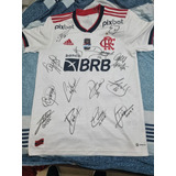 Camisa Flamengo Autografada Libertadores 2022 Oficial