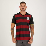 Camisa Flamengo Brains Vermelha E Preta