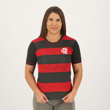 Camisa Flamengo Classmate Feminina Preta E