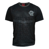 Camisa Flamengo Dry Preta Símbolo Oficial Licenciada