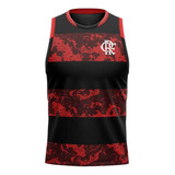 Camisa Flamengo Licenciada Manto Sagrado Vermelha E Preto