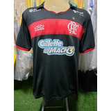 Camisa Flamengo Olympikus Reserva 3° Preta 2011