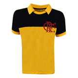 Camisa Flamengo Retrô 1982 Goleiro Amarela