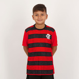 Camisa Flamengo Shout Infantil Vermelha E