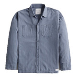 Camisa Flanela Relaxed Fit Masculina Hollister