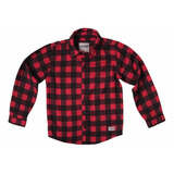 Camisa Flanela Xadrez Juvenil Infantil Premium 10 A 16