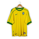 Camisa Futebol Brasil Home 1998 Nike