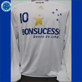 Camisa Futebol Cruzeiro 2009 Manga Longa