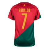 Camisa Futebol Oficial Portugal Seleção Ronaldo 7 Oferta