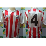 Camisa Futebol Seleção Paraguai Reebok 4 Gamarra Anos 90